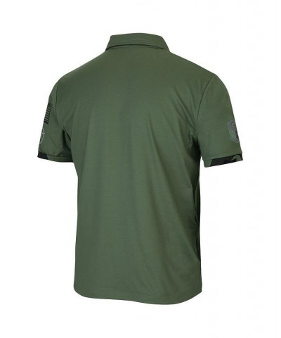 Men's Olive Drexel Dragons OHT Military-Inspired Appreciation Echo Polo Shirt $25.80 Polo Shirts