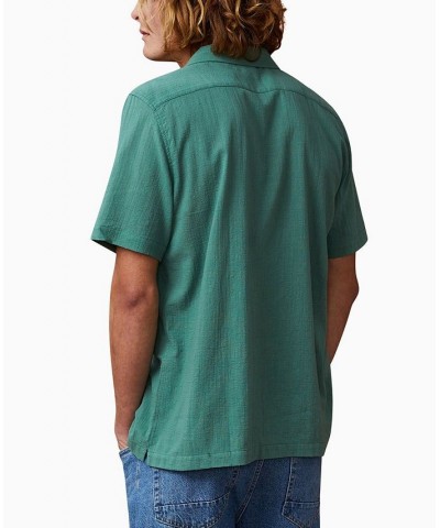 Men's Riviera Short Sleeve Shirt Green $19.71 Shirts