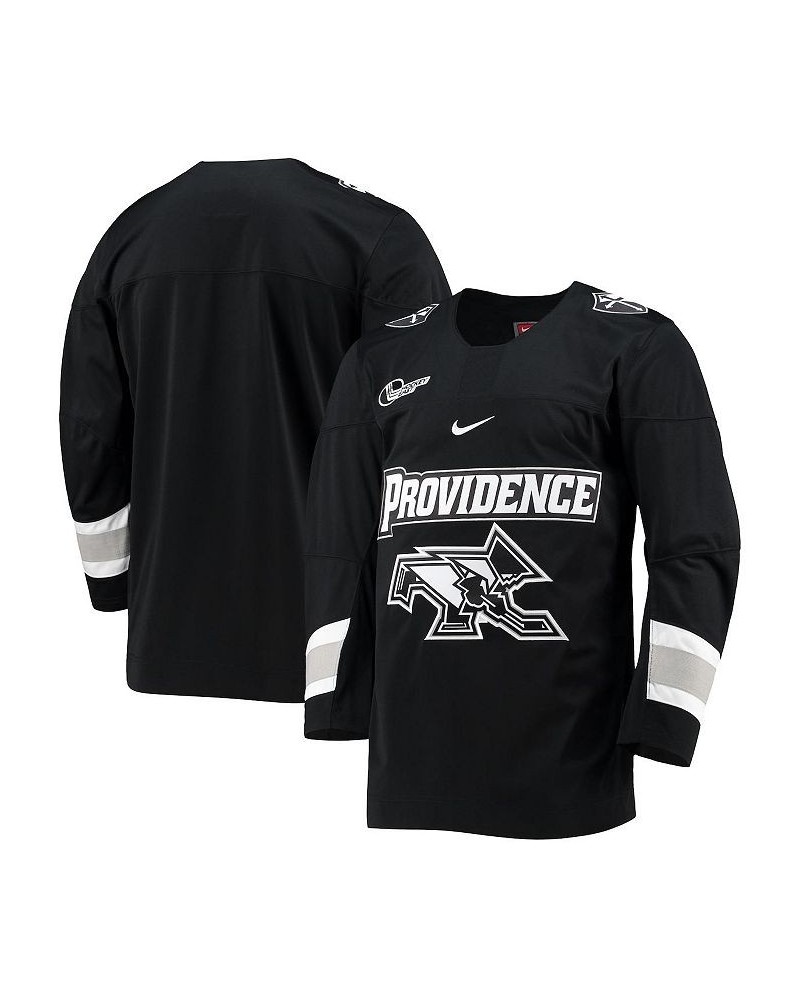 Men's Black Providence Friars Replica Hockey Jersey $60.20 Jersey