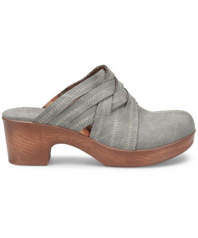 Women's Johana Comfort Clog Gray $52.25 Shoes