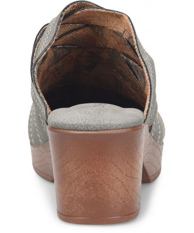 Women's Johana Comfort Clog Gray $52.25 Shoes