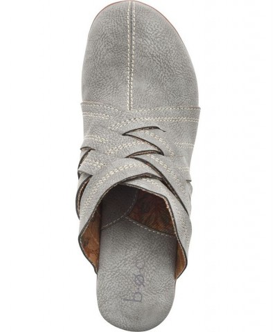 Women's Johana Comfort Clog Gray $52.25 Shoes