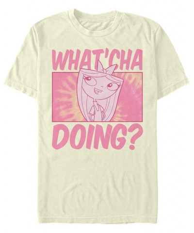 Men's Whatcha Doing Short Sleeve Crew T-shirt Tan/Beige $17.15 T-Shirts