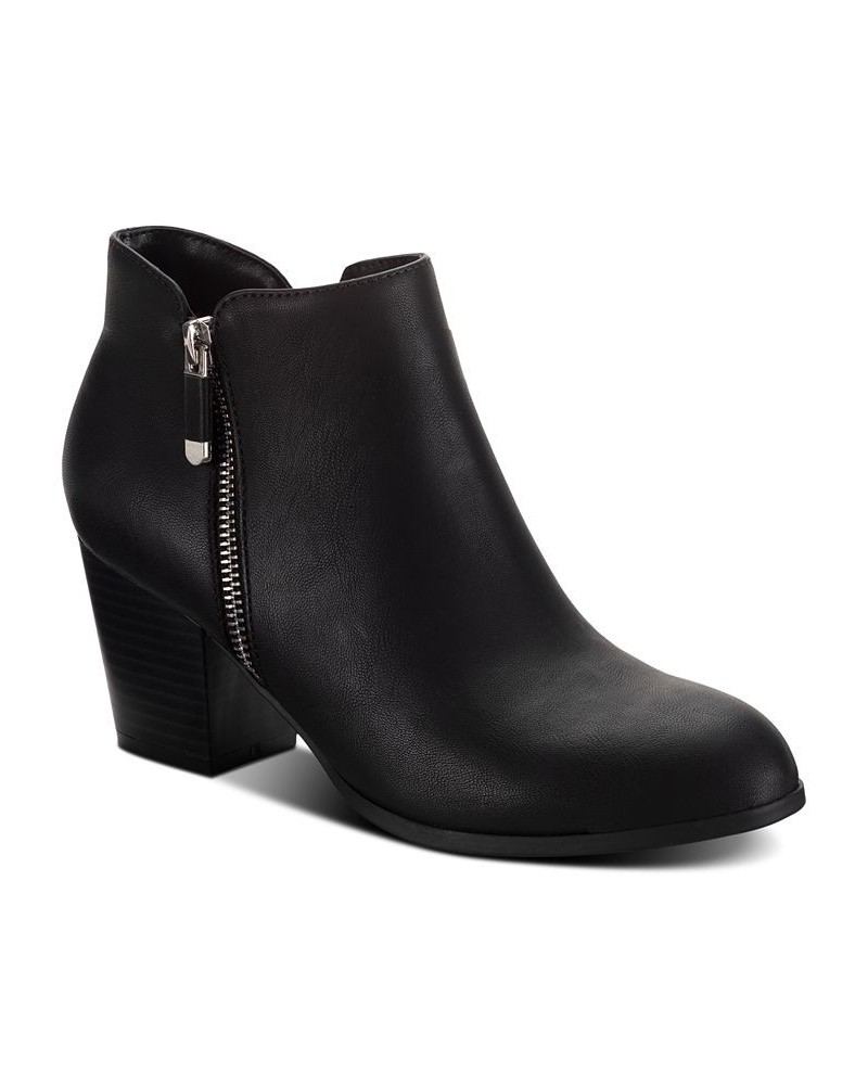 Masrinaa Ankle Booties Black $43.86 Shoes