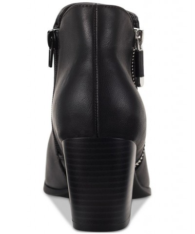 Masrinaa Ankle Booties Black $43.86 Shoes