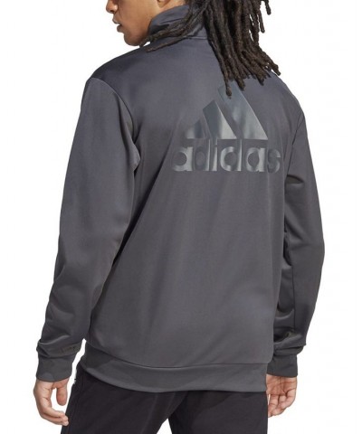 Men's Badge Of Sport Camo Logo-Print Track Jacket Gray $36.40 Jackets