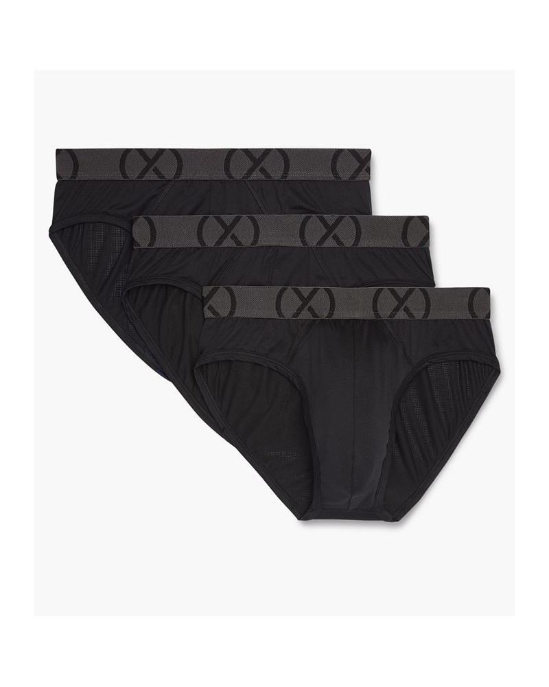 Men's Mesh No Show Performance Brief, Pack of 3 PD01 $27.56 Underwear