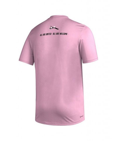 Men's Pink D.C. United Team Jersey Hook AEROREADY T-shirt $27.49 T-Shirts