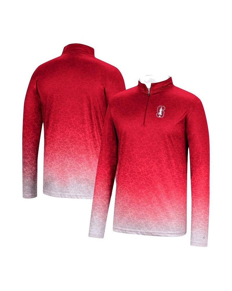 Men's Cardinal Stanford Cardinal Walter Quarter-Zip Windshirt $29.14 Shirts