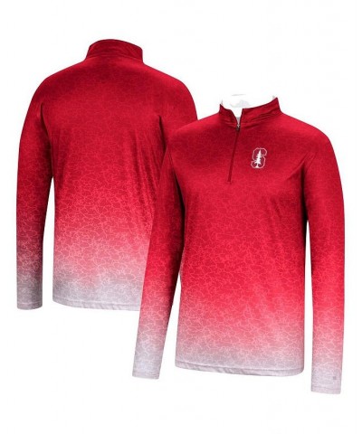 Men's Cardinal Stanford Cardinal Walter Quarter-Zip Windshirt $29.14 Shirts