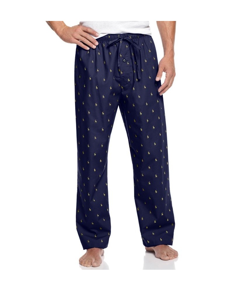 Big & Tall Men's Printed Woven Pajama Pant PD02 $39.00 Pajama