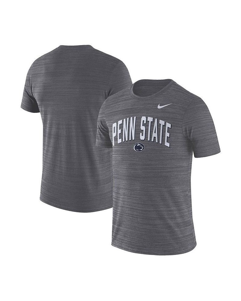 Men's Anthracite Penn State Nittany Lions 2022 Game Day Sideline Velocity Performance T-shirt $25.00 T-Shirts