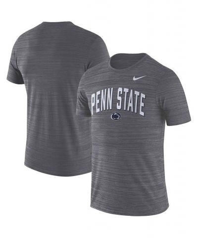 Men's Anthracite Penn State Nittany Lions 2022 Game Day Sideline Velocity Performance T-shirt $25.00 T-Shirts