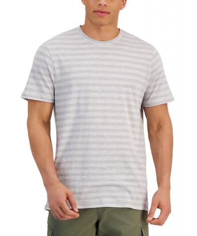 Men's Striped Slub T-Shirt PD09 $10.46 T-Shirts