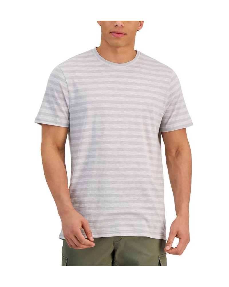 Men's Striped Slub T-Shirt PD09 $10.46 T-Shirts