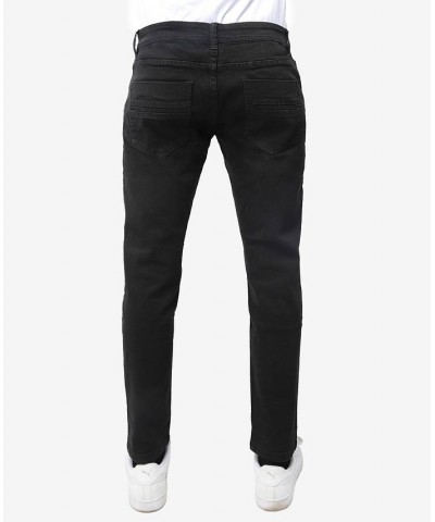 Men's Stretch Twill Colored Pants Jet Black $25.20 Pants