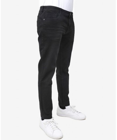 Men's Stretch Twill Colored Pants Jet Black $25.20 Pants