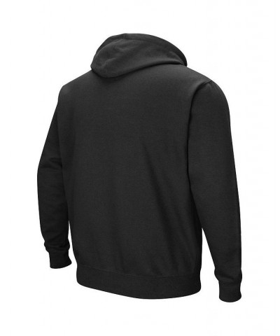 Men's Black Winston-Salem State Rams Arch & Logo Pullover Hoodie $34.19 Sweatshirt