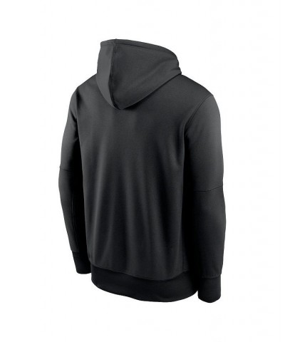 Men's Black Washington Commanders Primary Logo Performance Pullover Hoodie $39.10 Sweatshirt