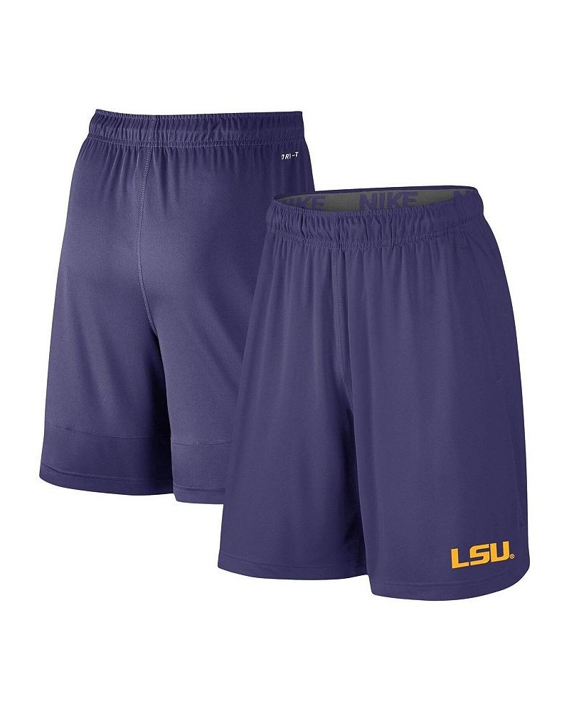 Men's Purple LSU Tigers College Primary Logo 2.0 Fly Performance Shorts $29.14 Shorts