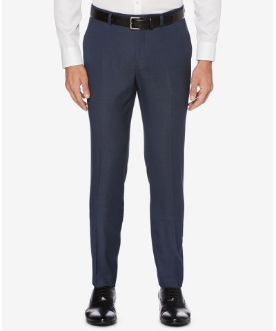 Perry Ellis Men's Portfolio Skinny-Fit Nailshead Dress Pants Gray $24.93 Pants