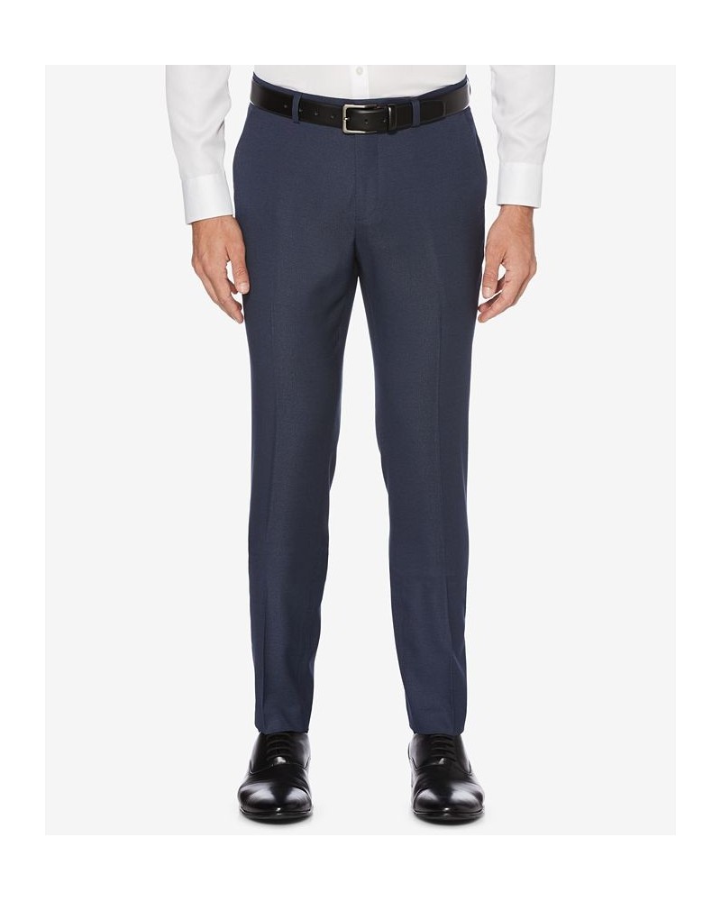 Perry Ellis Men's Portfolio Skinny-Fit Nailshead Dress Pants Gray $24.93 Pants