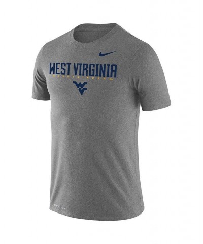 Men's Heathered Charcoal West Virginia Mountaineers Big and Tall Legend Facility Performance T-shirt $28.49 T-Shirts