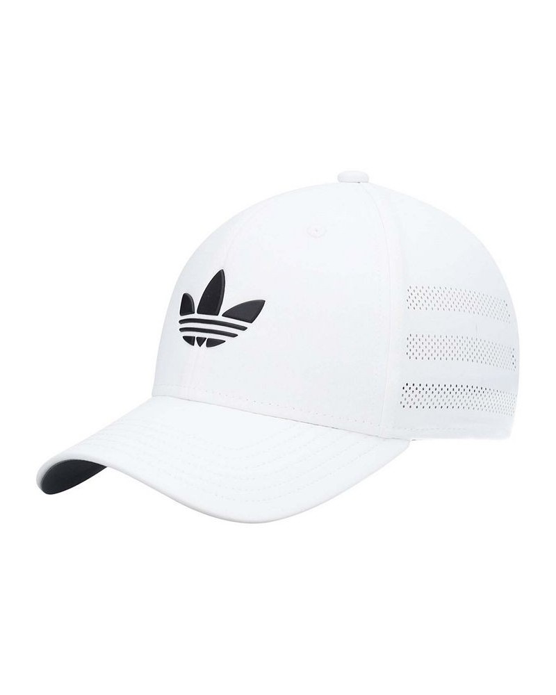 Men's White Beacon 4.0 Snapback Hat $16.00 Hats