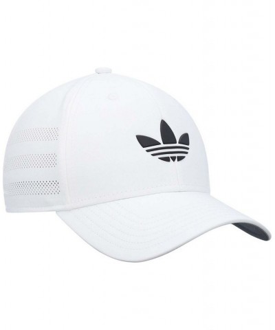 Men's White Beacon 4.0 Snapback Hat $16.00 Hats