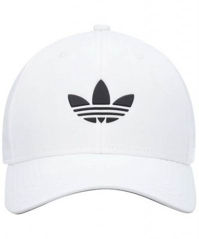 Men's White Beacon 4.0 Snapback Hat $16.00 Hats