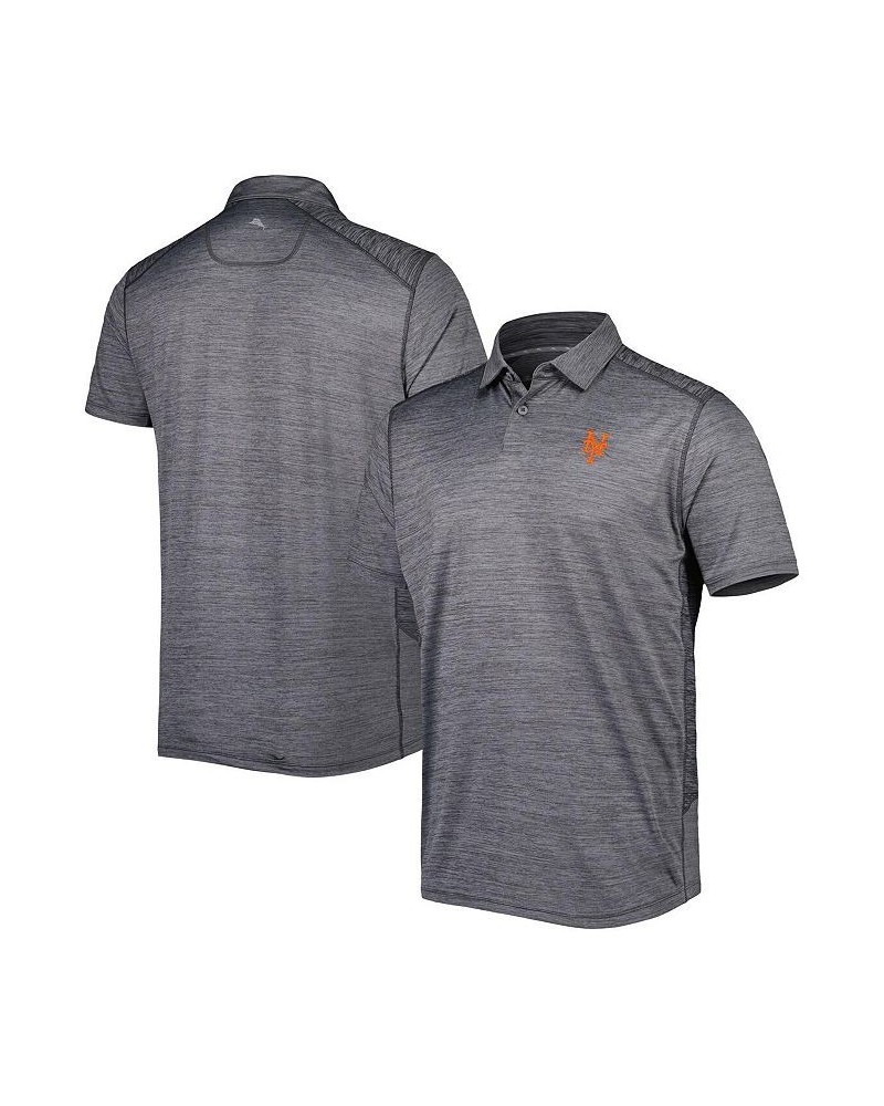 Men's Gray New York Mets Delray IslandZone Polo Shirt $47.04 Polo Shirts