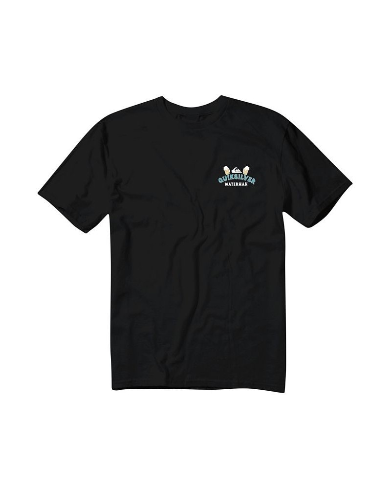 Quiksilver Men's Full Service Short Sleeves T-shirt Black $23.60 T-Shirts