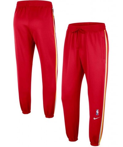 Men's Red Atlanta Hawks 75th Anniversary Showtime On Court Performance Pants $51.60 Pants