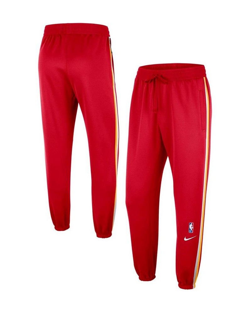 Men's Red Atlanta Hawks 75th Anniversary Showtime On Court Performance Pants $51.60 Pants