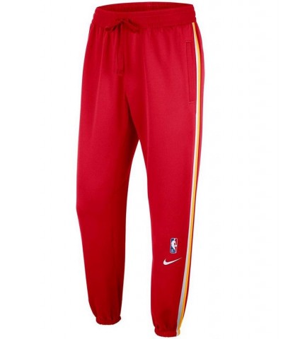 Men's Red Atlanta Hawks 75th Anniversary Showtime On Court Performance Pants $51.60 Pants