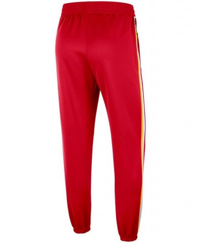 Men's Red Atlanta Hawks 75th Anniversary Showtime On Court Performance Pants $51.60 Pants