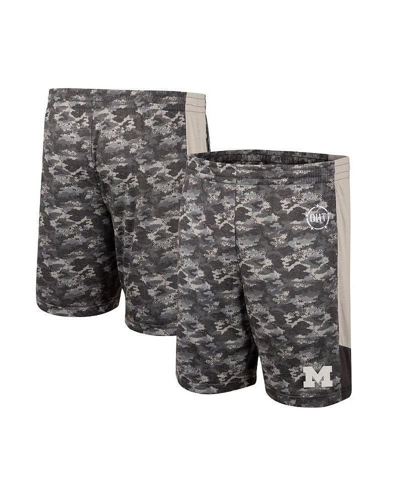 Men's Camo Michigan Wolverines OHT Military-Inspired Appreciation Terminal Shorts $23.45 Shorts