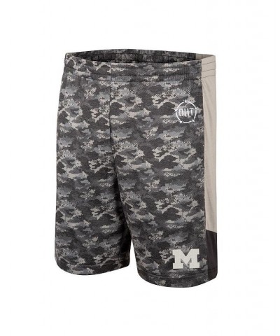 Men's Camo Michigan Wolverines OHT Military-Inspired Appreciation Terminal Shorts $23.45 Shorts