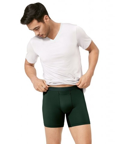 Men's Travel Quick-Dry Boxer Briefs Black $11.22 Underwear