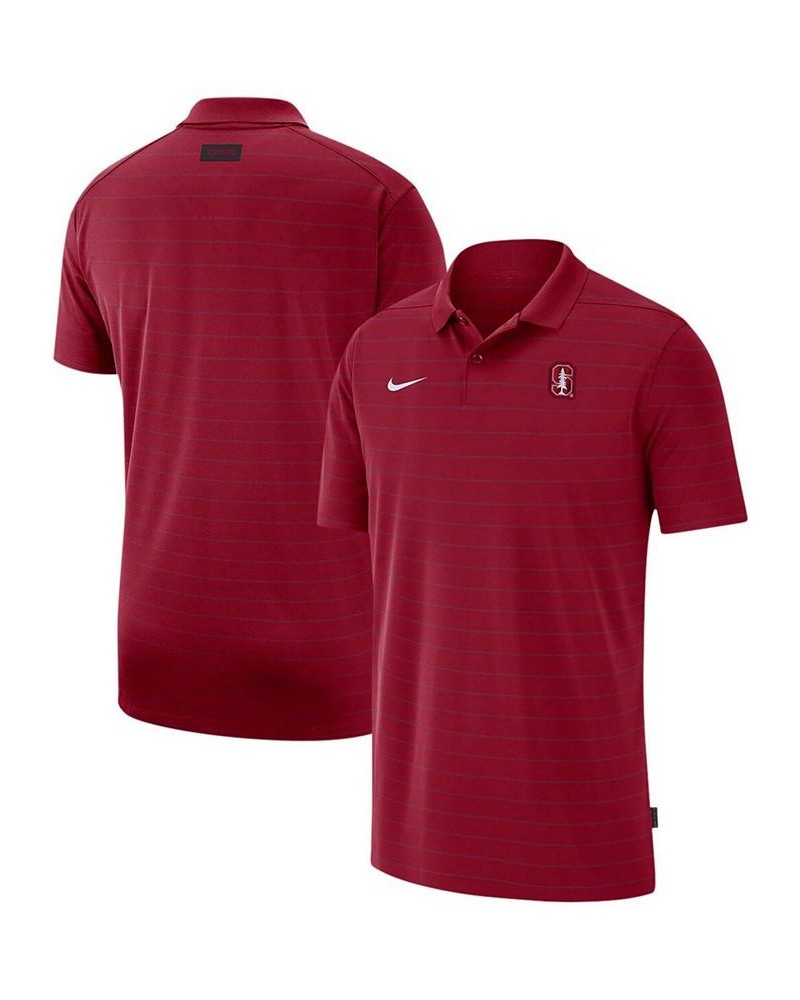 Men's Cardinal Stanford Cardinal 2021 Early Season Victory Coaches Performance Polo $34.79 Polo Shirts