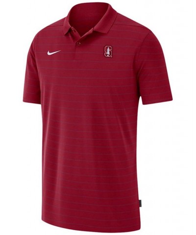 Men's Cardinal Stanford Cardinal 2021 Early Season Victory Coaches Performance Polo $34.79 Polo Shirts