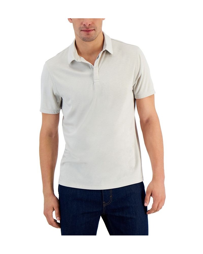 Men's AlfaTech Stretch Solid Polo Shirt PD05 $14.70 Polo Shirts