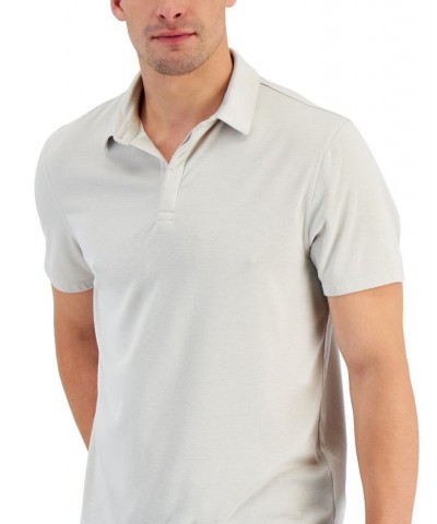 Men's AlfaTech Stretch Solid Polo Shirt PD05 $14.70 Polo Shirts