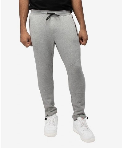 Men's Fleece Adjustable Ankle Drawstring Joggers Pants Gray $19.60 Pants