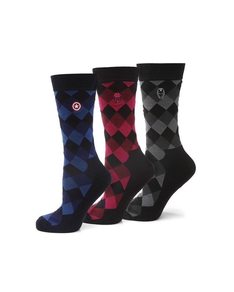 Men's Argyle Socks Gift Set, Pack of 3 $33.80 Socks