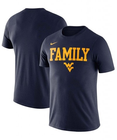 Men's Navy West Virginia Mountaineers Family T-shirt $17.15 T-Shirts