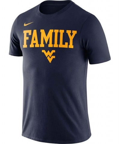 Men's Navy West Virginia Mountaineers Family T-shirt $17.15 T-Shirts