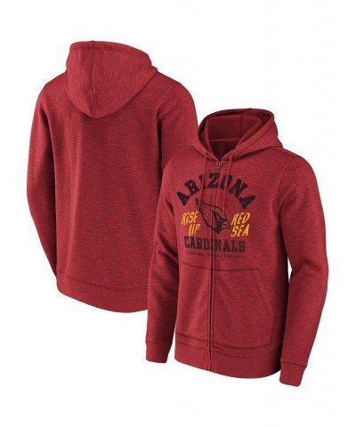 Men's NFL x Darius Rucker Collection by Cardinal Arizona Cardinals Slub Full-Zip Hoodie $37.95 Sweatshirt