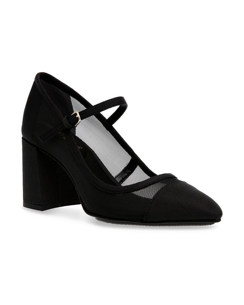 Women's Bleeker Mesh Dress Pump Black $49.50 Shoes