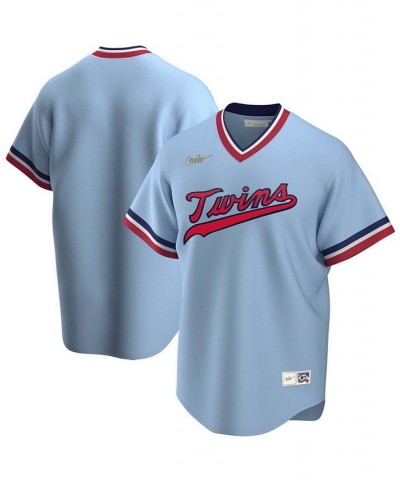 Men's Light Blue Minnesota Twins Road Cooperstown Collection Team Jersey $62.50 Jersey